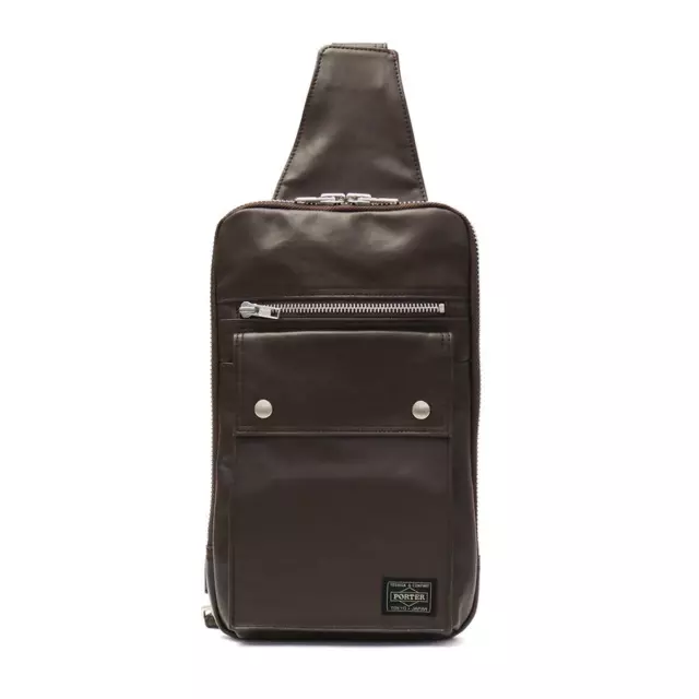 Yoshida Bag Porter FREE STYLE Bandoulière Sac Marron 707-06127 Fabriqué En Japon