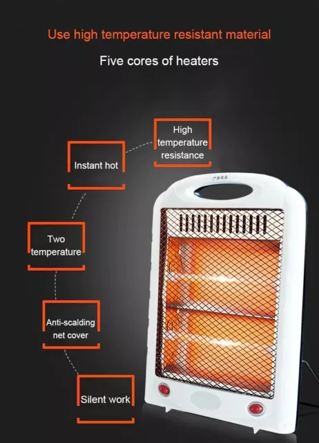 Calentador eléctrico portátil para uso en el hogar,calentador para invierno casa