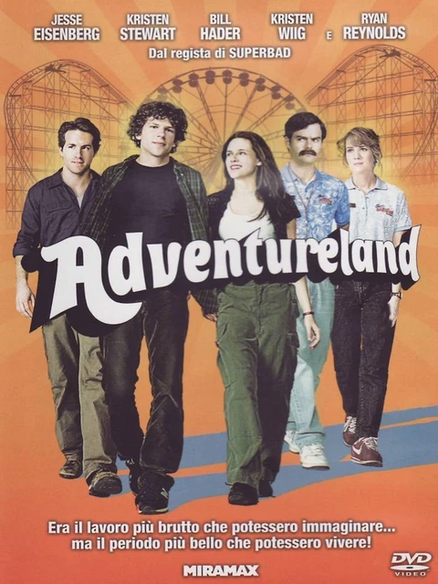 Adventureland  (DVD) jesse eisenberg kristen stewart