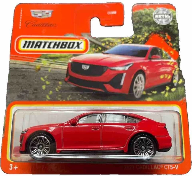 Voiture Miniature Matchbox 1/64 - Cadillac CT5-V 2021 Noire, Modèle 2023 #30/100