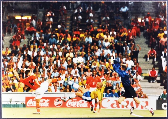 Vintage Press Photo Ronaldo World Cups France 98 FT 2978 - print 20x15 CM