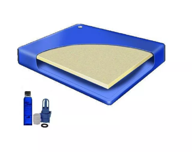 California King 72 x 84 Semi Waveless Waterbed Mattress California King 72 x 84 Semi Waveless Waterbed Mattress