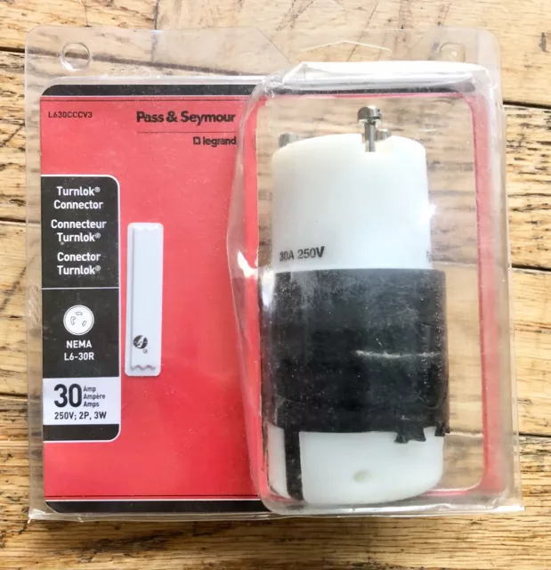 Turnlok 30 Amp 250-Volt Turnlok Connector L630CCCV3