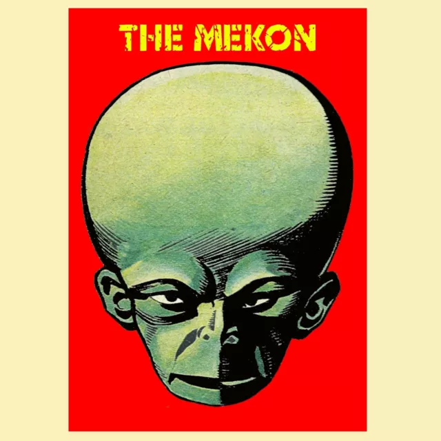 THE MEKON Eagle Comic Poster 1950's