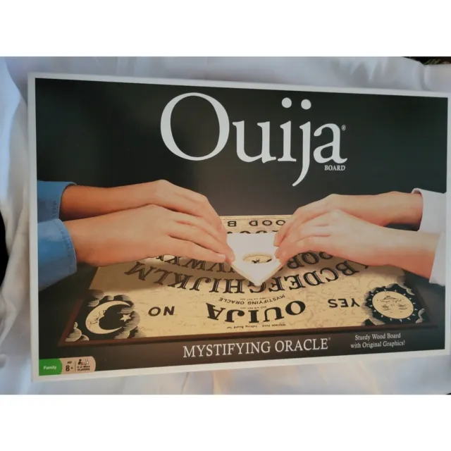 Hasbro Ouija  Board Oracle Mystifying Wood Board Original Graphics Board Game