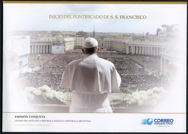 ARGENTINA 2013: Folder - Inizio del pontificato di Papa Francesco