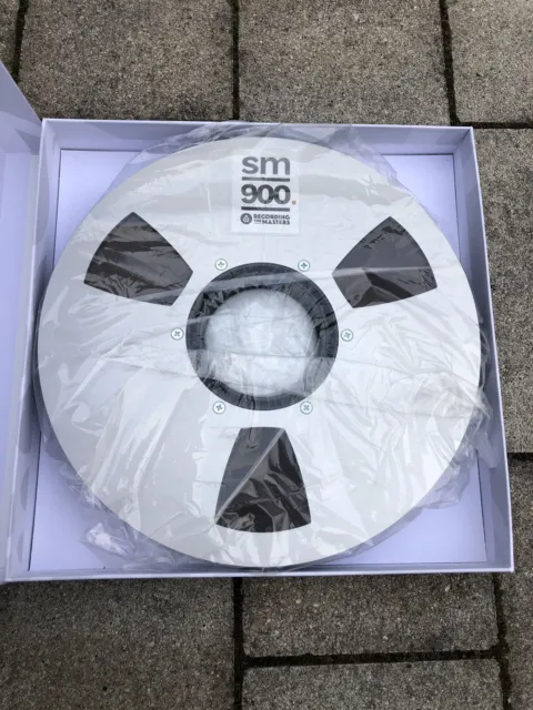 Recording the Masters SM900 Analog Tape 1 Zoll 762m 2500ft TonbandNEU Analogband