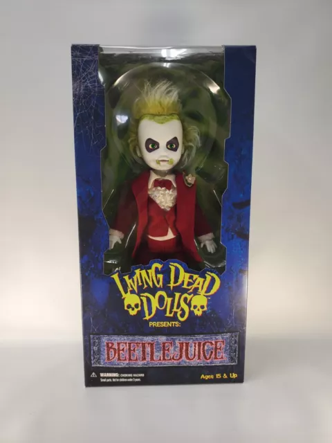 Living Dead Dolls Presents: Beetlejuice Wedding Mezco New/Sealed 2011