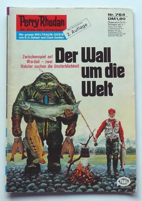 Perry Rhodan 2. Auflage Nr. 764  - Der Wall um die Welt