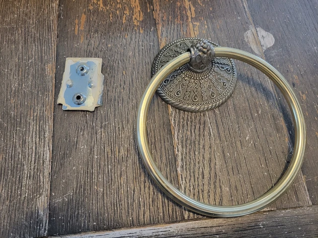 AMER TACK & CO Vintage Towel Ring D2404 Rodin Contessa 1968 Bathroom MCM Amertac 2