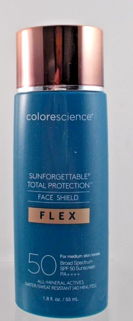 Protector facial de protección total Colorescience FLEX SPF 50, unisex ~ caduca el 03/24