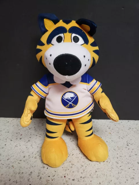 Bleacher Creatures Buffalo Sabres Sabretooth 10 Mascot Plush Figure (Black Goat Head Uniform)