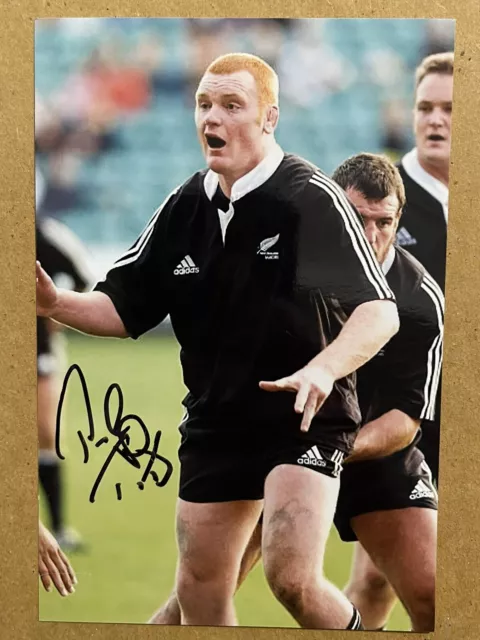Paul Tito - New Zealand Rugby Signed 6x4 Photo