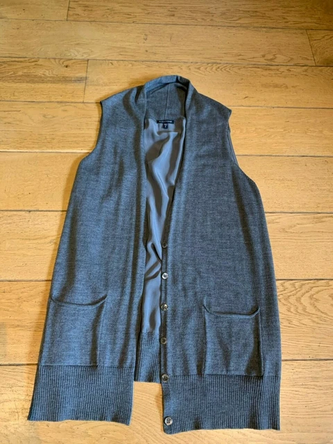 Eileen Fisher Grau Damen Vest Größe XL