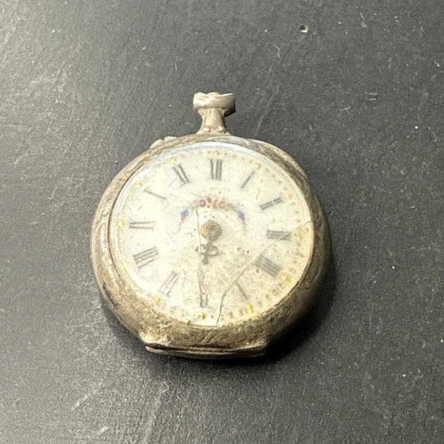 Ancre Spiral Breguet 15 Rubis 800 silver - Pocket Watch pour pièce détaché