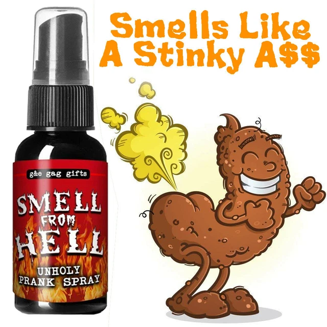 LIQUID FART SPRAY Can Stink Bomb AssSmelly Stinky Gas Crap Gag Prank