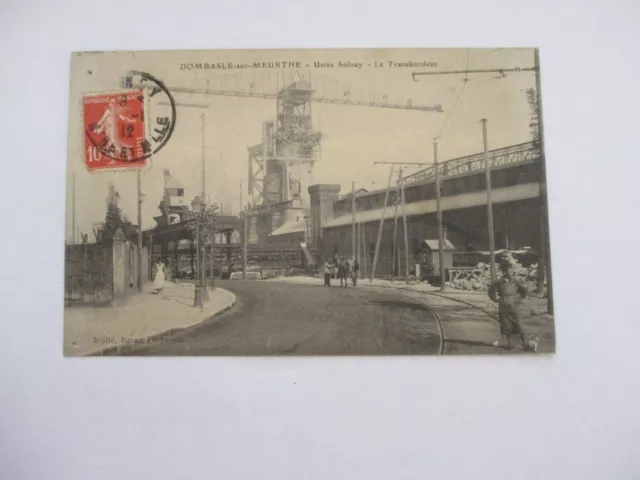 Cpa Meurthe Et Moselle 54 Dombasle Sur Meurthe Usine Solvay