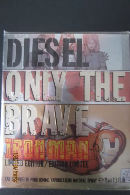 DIESEL Only the Brave Iron Man 75 ml EdT Spray Limited Edition 2010 **Rarität**