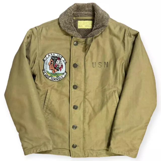 BUZZ RICKSON'S N-1 Deck Jacket Badge Custom S Size $325.85 - PicClick