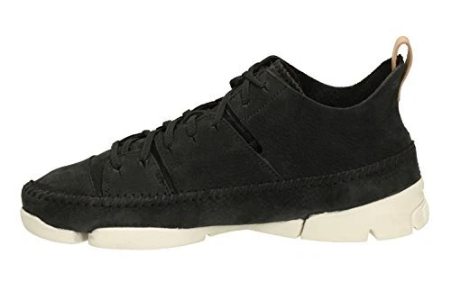 CLARKS MEN S TRIGENIC Flex Low Top Sneakers Black Black Nubuck