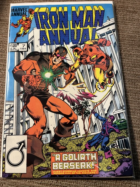 Marvel Comics The Invincible Iron Man Annual #7 Comic book