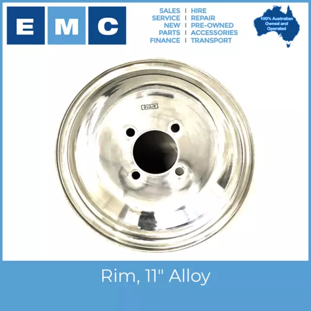 Rim, 11 Inch  x 9 inch Alloy for Low Speed Vehicles