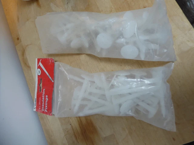 50 8x90mm Dochtdämmbefestigungen