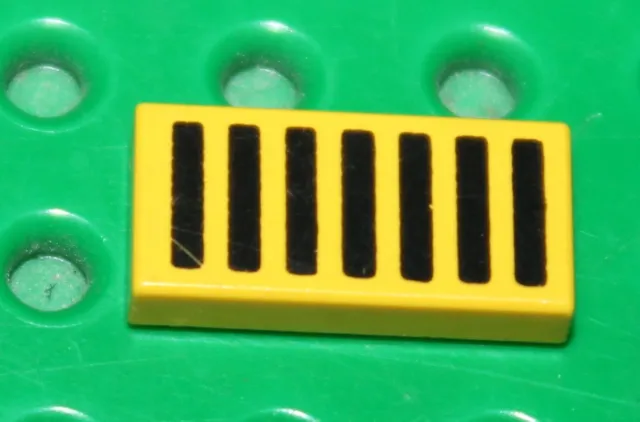 LEGO space espace Tile Yellow ref 3069bp05 /Set 8852 robot & 6941 Battrax
