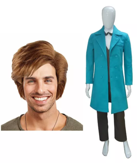 Suit Wig Cos Newt Scamander Fantastic Beasts Where to Find Them HC-050 HM-121