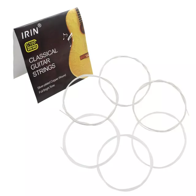 6er Set Premium Nylon Gitarrensaiten Guitar String für Klassische Gitarre,