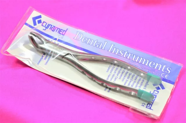 Premium German DENTAL TOOTH EXTRACTING FORCEPS #217 WITH SERRATED JAW