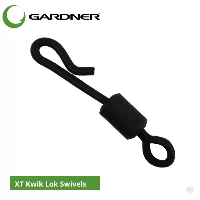 Gardner Tackle Covert XT Kwik Lok Swivels - Carp Coarse Fishing Ronnie Rigs