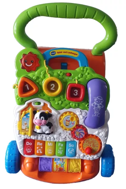 Vtech Spiel und Laufwagen gebraucht