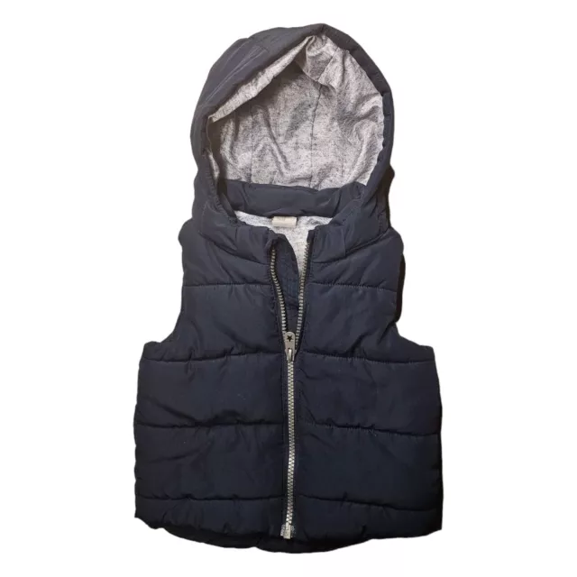 Gilet con cappuccio dolce foderato H&M bambino taglia 6-9M 74