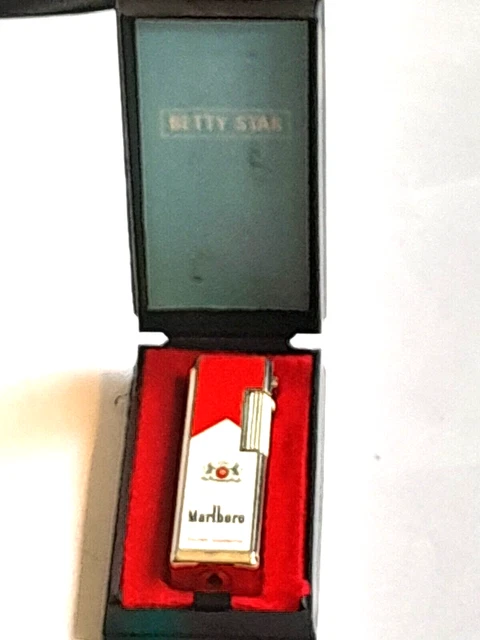 Briquet Betty Star     Marlboro    Dans Son Coffret     Tbe