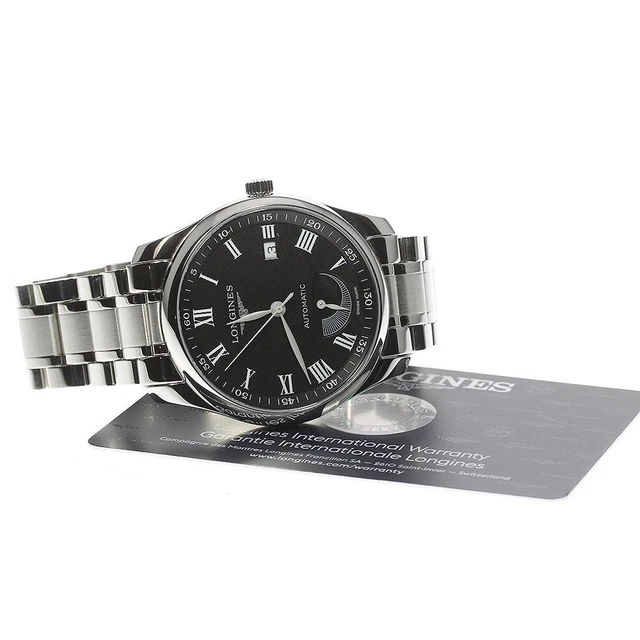 LONGINES L2.908.4 Master Collection Riserva di carica Avvolgimento automatico uomo 40mm