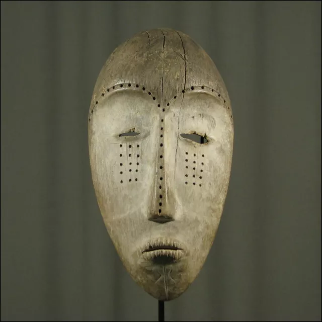 28739) Alte Maske Lega Kongo Afrika Africa Afrique mask masque ART KUNST