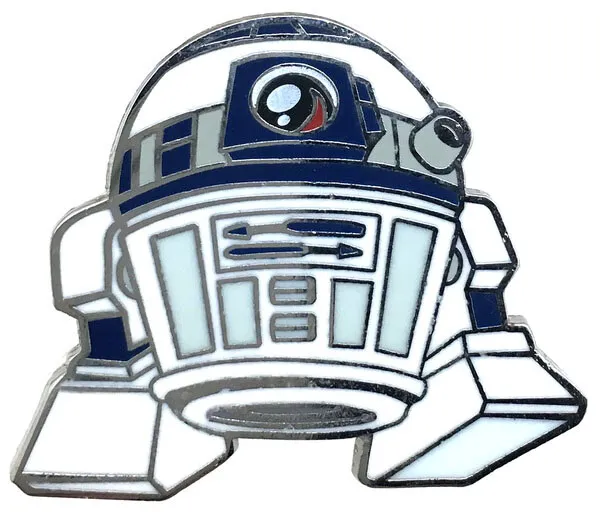 2015 Disney Cute Star Wars Mystery R2-D2 Pin Rare
