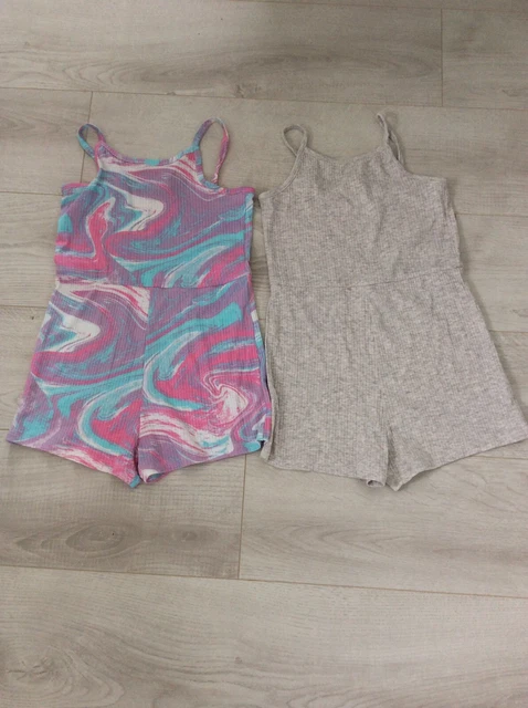 Girls clothes 9-10 years playsuits