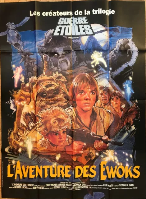 Affiche cinéma originale L'AVENTURE DES EWOKS  format 120 x 160