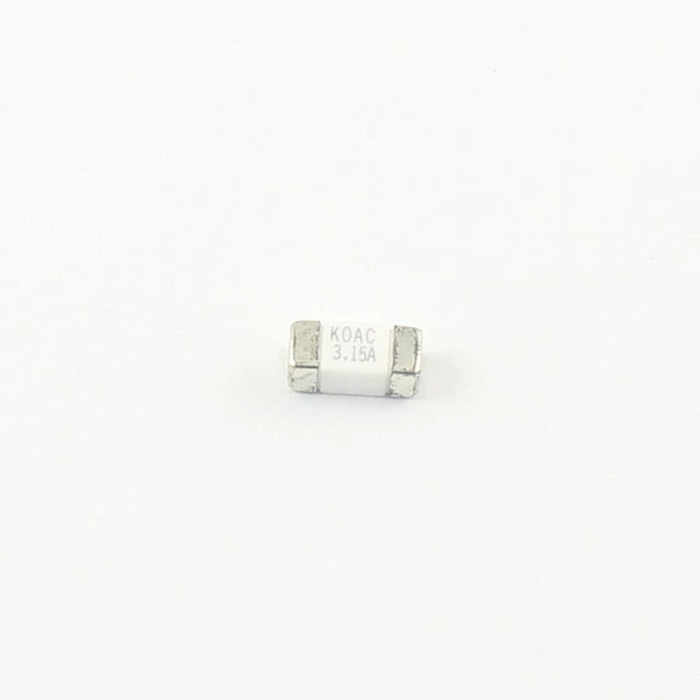 5Pcs KOA KOAC SMD SMT 1808 3.15A 125V Surface Mount  Board Fuse CCF1N3.15TTE
