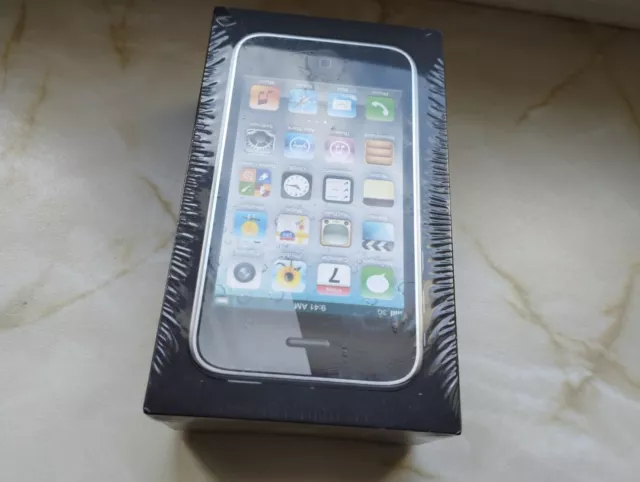 Ungeöffnet Apple iPhone 3GS schwarz 8 GB NEU verschweißt in Folie OVP sealed