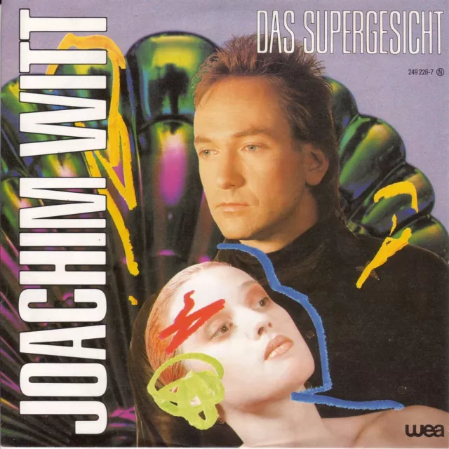 Joachim Witt - Das Supergesicht / Ja, Super (7" WEA Vinyl-Single Germany 1984)