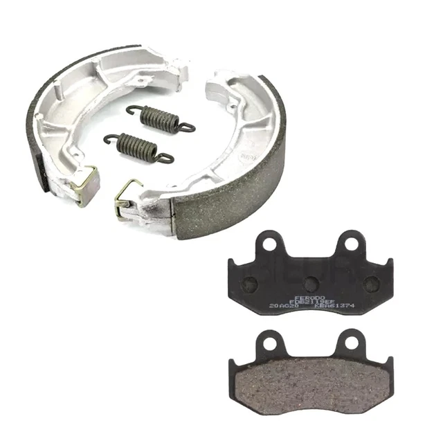 Ganasce Freno Posteriori Newfren Pro Race - Compatibili Con SH 125, 150, 2000-2008 E DYLAN 125, 150 2001-2007 - Foto 4