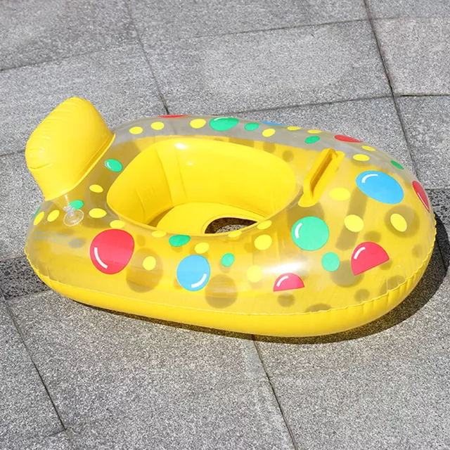 Inflatable Swimming Rings Baby Water Play Games Seat Float Boat Child Swim Ring