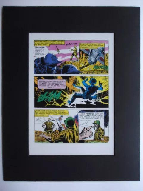2002 ARCHIVE v1  OUR ARMY AT WAR # 95 PAGE 8 JOE KUBERT SGT. ROCK PRODUCTION ART