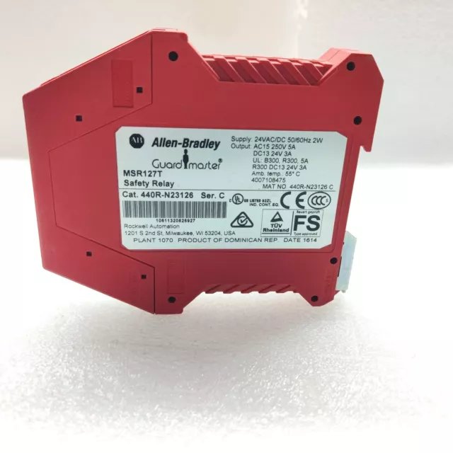 Allen Bradley Msr127T 440R-N23126 Safety Relay New Without Box 2
