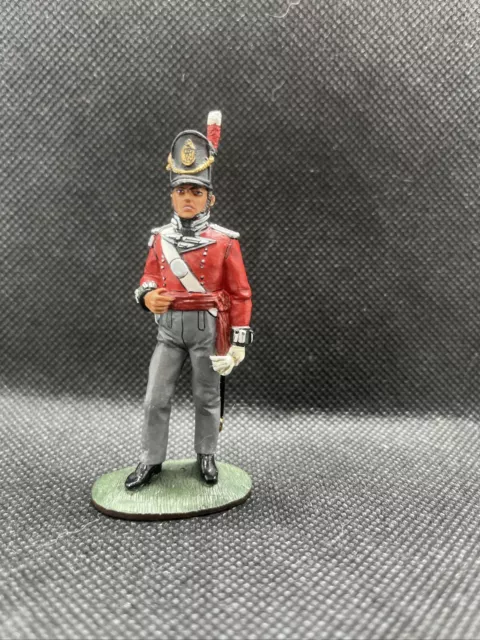 Del Prado Napoleonic Military Figure Adjutant British 54Th Infantry, 1815