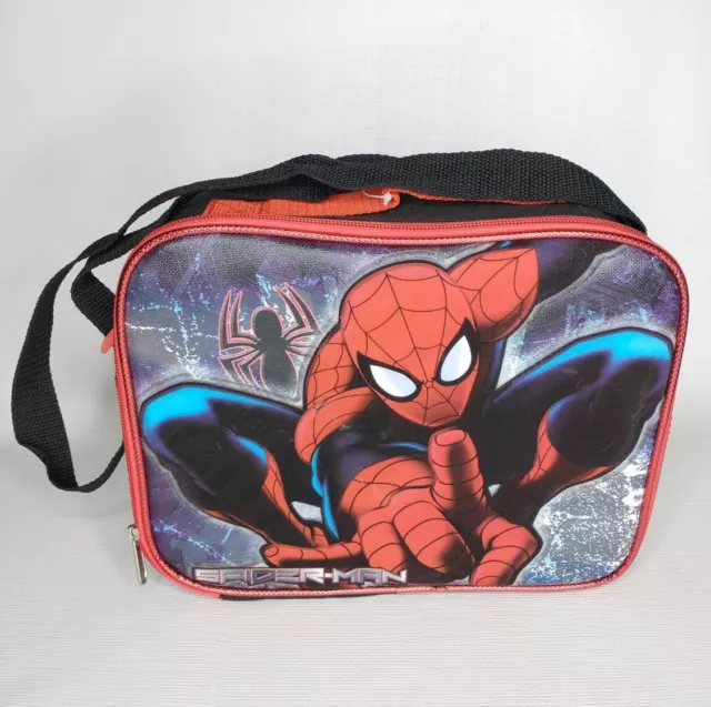 Nuevo saco de almuerzo aislado Marvel Ultimate Spider-Man 9,5"" × 8"" × 3,5