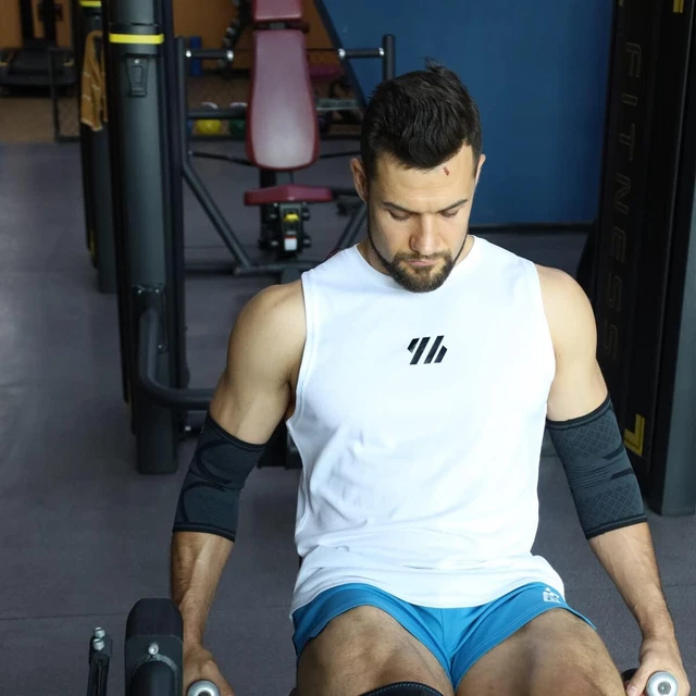 ELBOW COMPRESSION SLEEVE Pair XL Tendonitis, Bursitis,Tennis Elbow